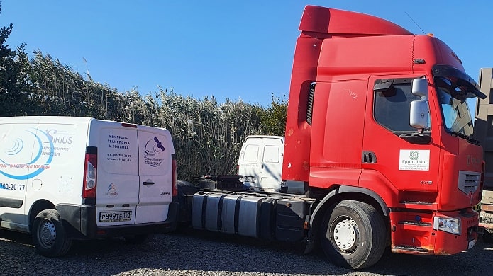 Установка ГЛОНАСС/GPS на Renault Premium Установка ГЛОНАСС/GPS на Renault Premium
